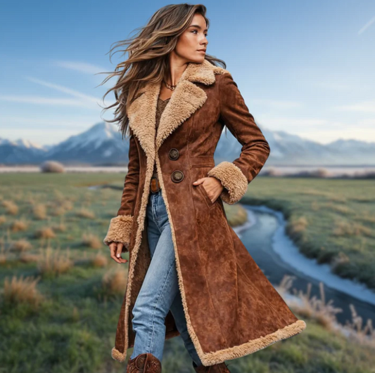 Noëlle | Cappotto di pelliccia morbida