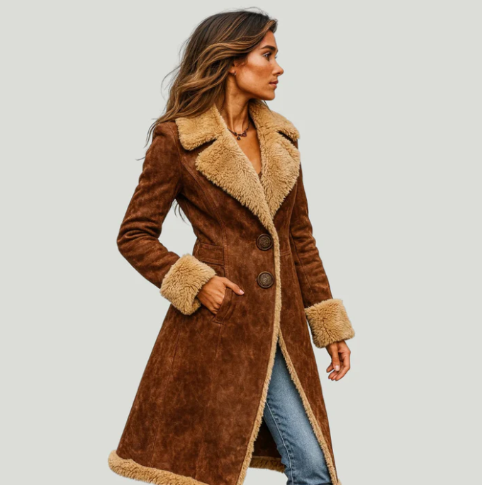 Noëlle | Cappotto di pelliccia morbida